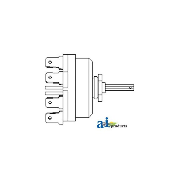 A & I Products Switch - Lamp & Horn 4.5" x4.5" x3" A-1502378C2 - main